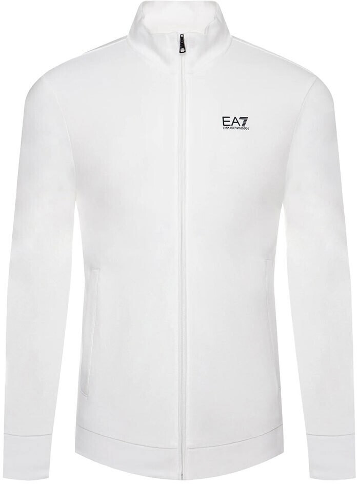 Emporio Armani Full Zip Sweatshirt (8NPM01_PJ05Z_1100) white