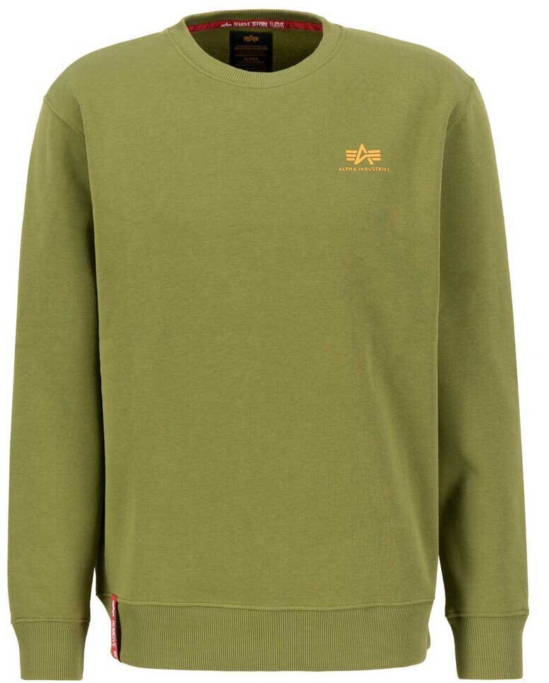 Alpha Industries Basic Small Logo Sweatshirt (188307-714) green