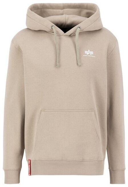 Alpha Industries Basic Small Logo Hoodie (196318-679) beige