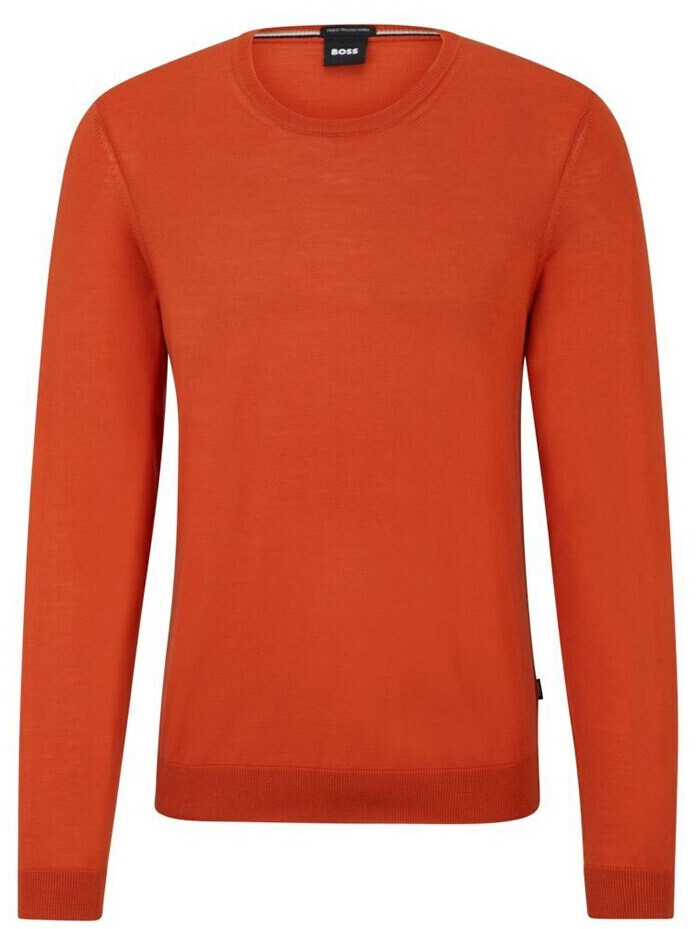 Orange hugo on sale boss jumper