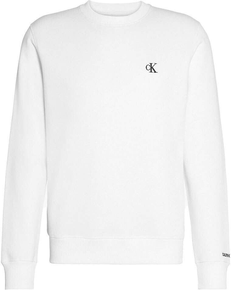 Calvin Klein Cotton Blend Crew Sweatshirt (J30J314536-YAF) green