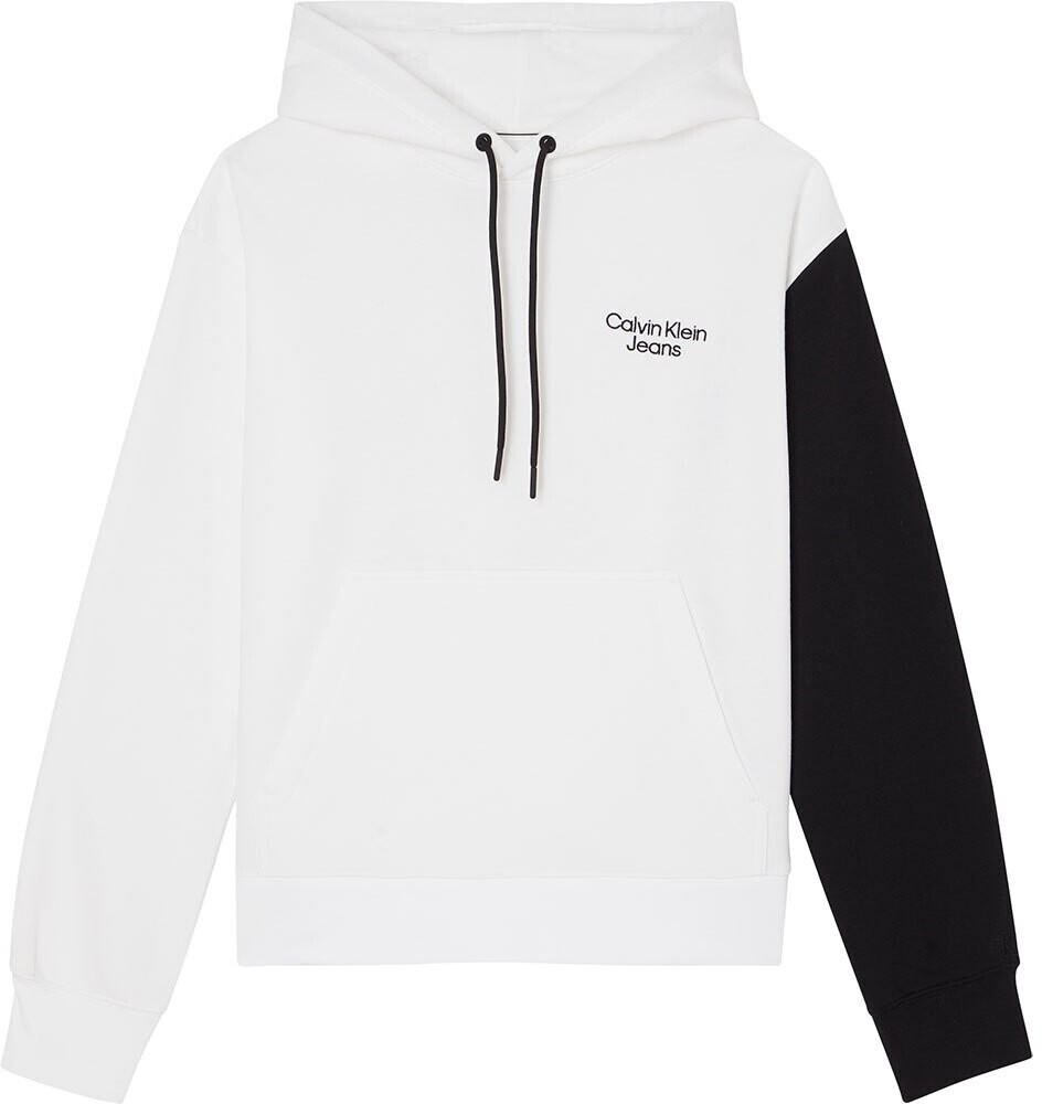 Calvin Klein Stacked Colorblock Hoodie (J30J321892-YAF) white