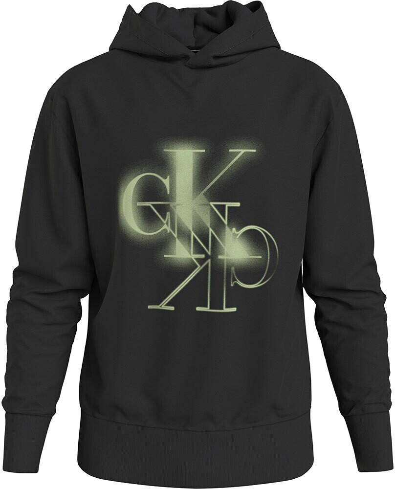 Calvin Klein Mirrored Logo Hoodie (J30J324630-BEH) black