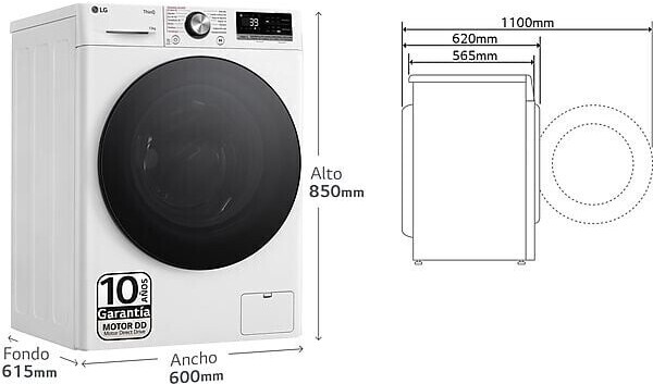 LG F4WR7013AGW, Bild 3