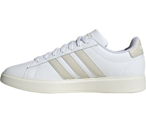 Adidas cloudfoam white trainers deals