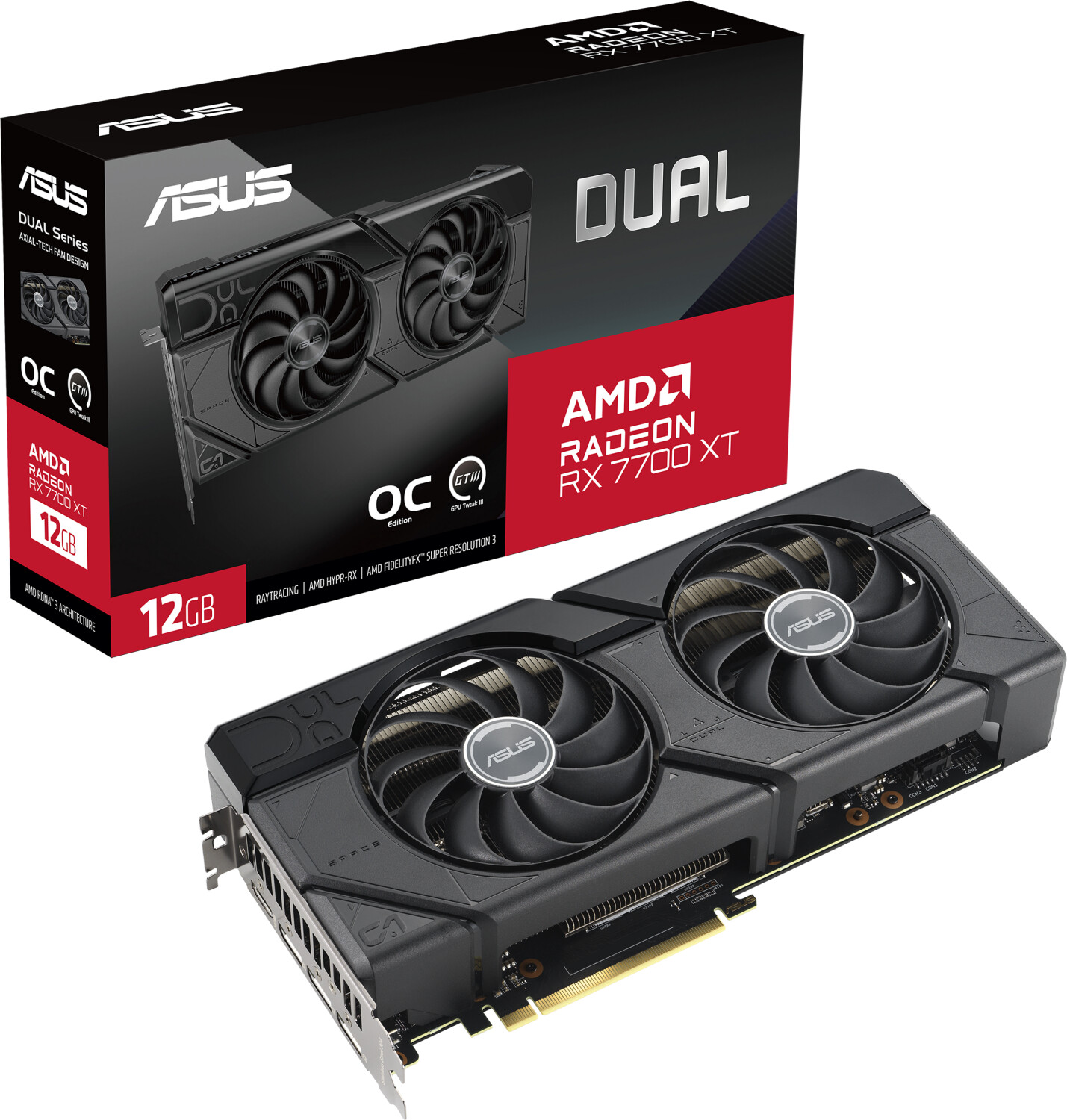 Asus Radeon RX 7700 XT Dual