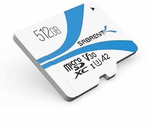Sabrent Rocket V30 A2 MicroSDXC 512GB