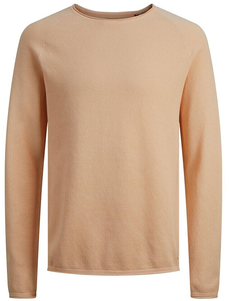 Jack & Jones Hill Knit Crew Sweater (12157321) ApricotIce/DetailTwist