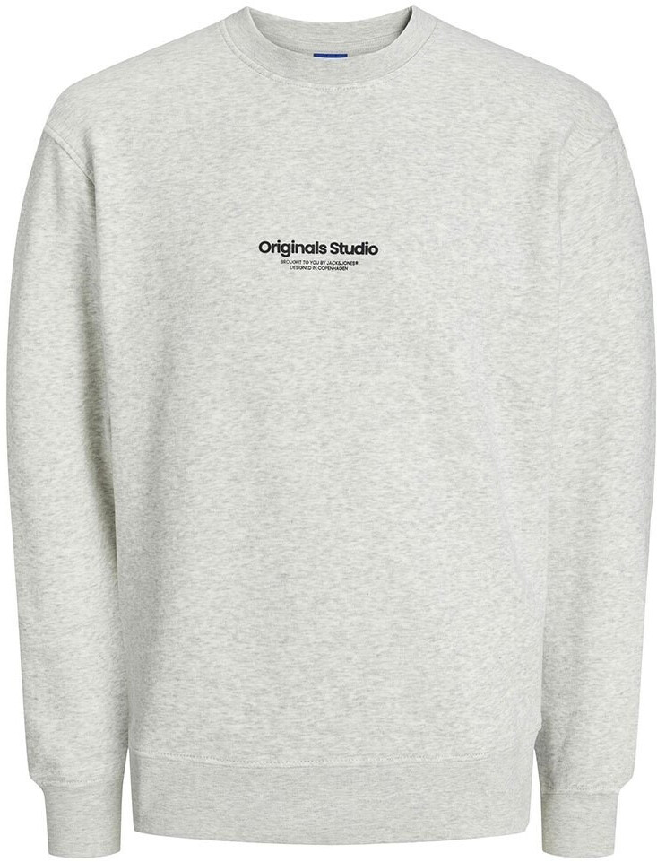 Jack & Jones Vesterbro Sweat Crew Neck Noos Sweatshirt (12241694) White Melange