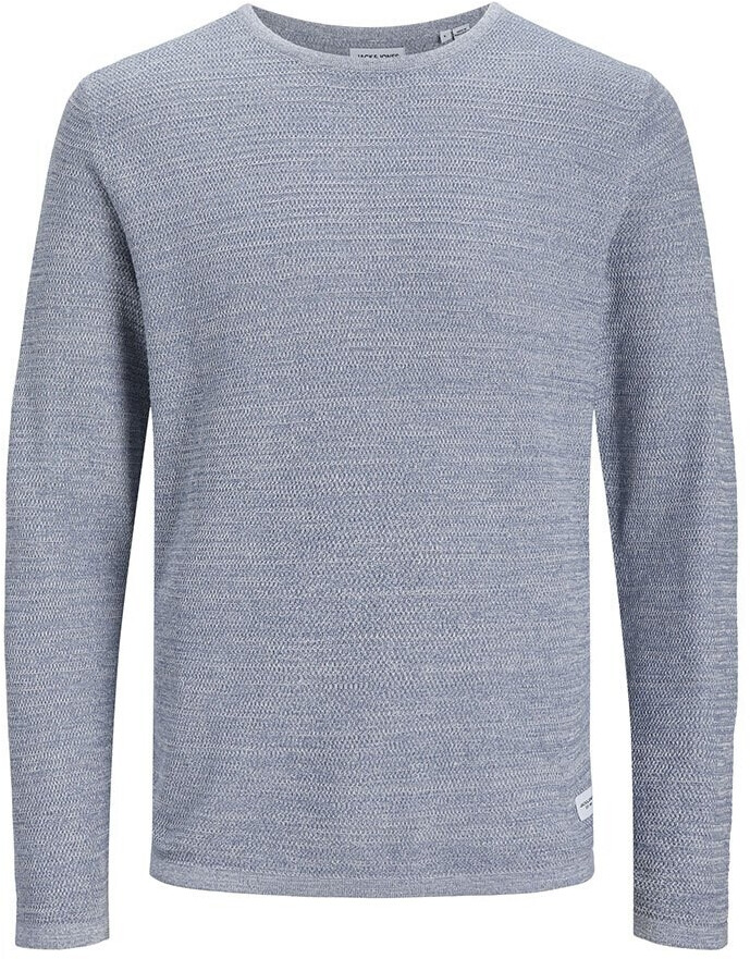 Jack & Jones Greg Crew Neck Sweater (12248917) PacificCoast/DetailWithCloudDancer