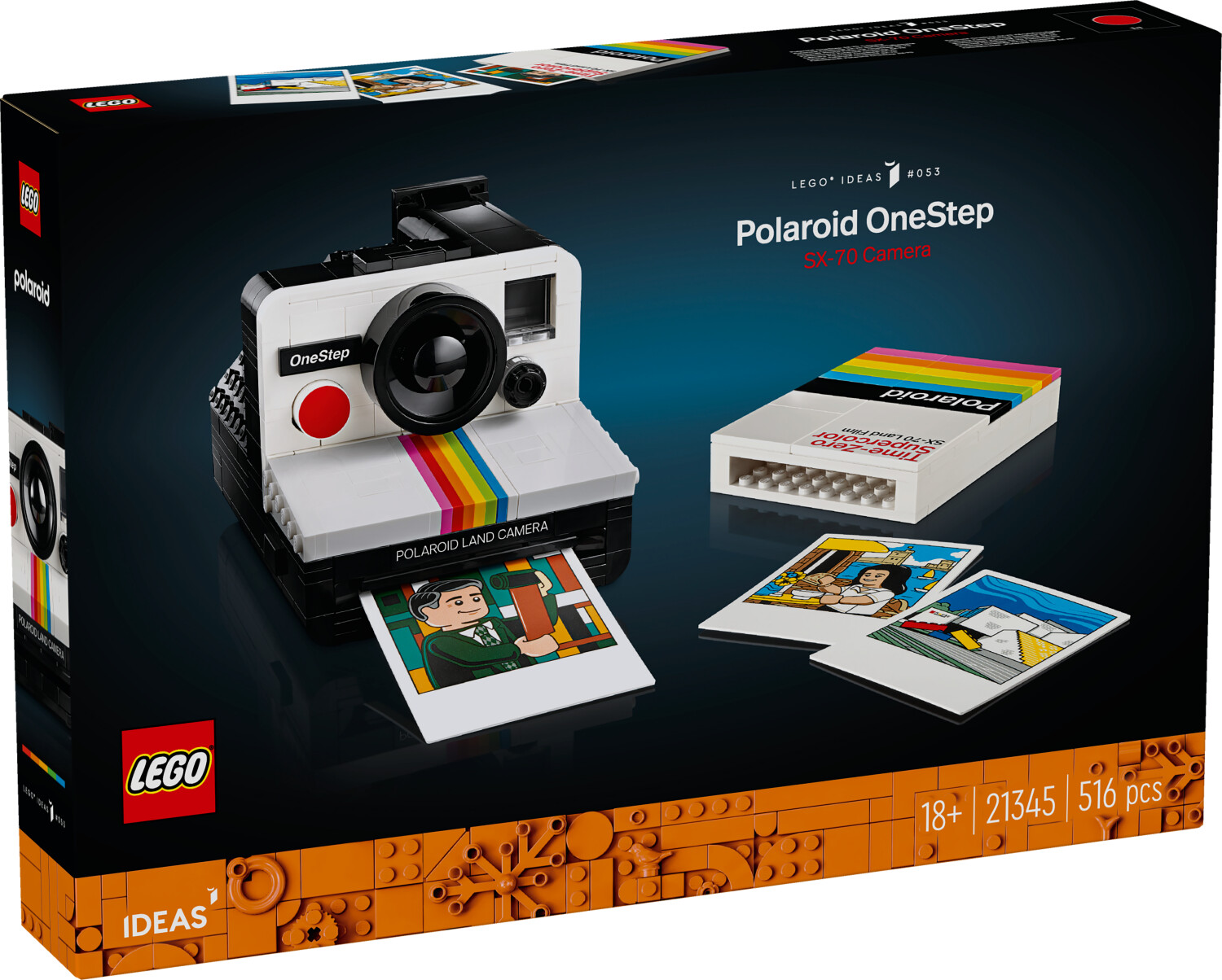 LEGO Ideas - Appareil photo Polaroid OneStep SX-70 (21345) au meilleur prix  sur