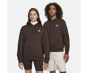 Buy Nike Sportswear Club Fleece Hoodie BV2654 baroque brown baroque brown white from 60.00 Today Best Deals on idealo