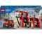 LEGO City - Feuerwehrstation mit Drehleiterfahrzeug (60414)