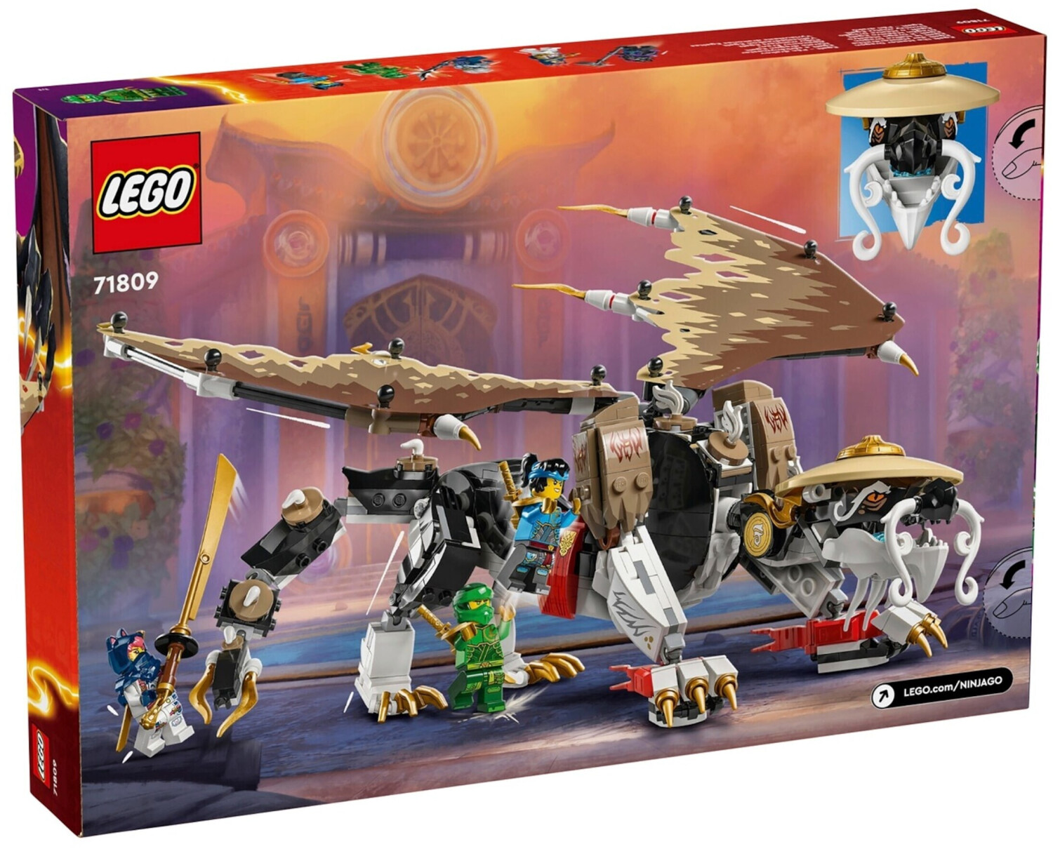 Ninja go discount lego set