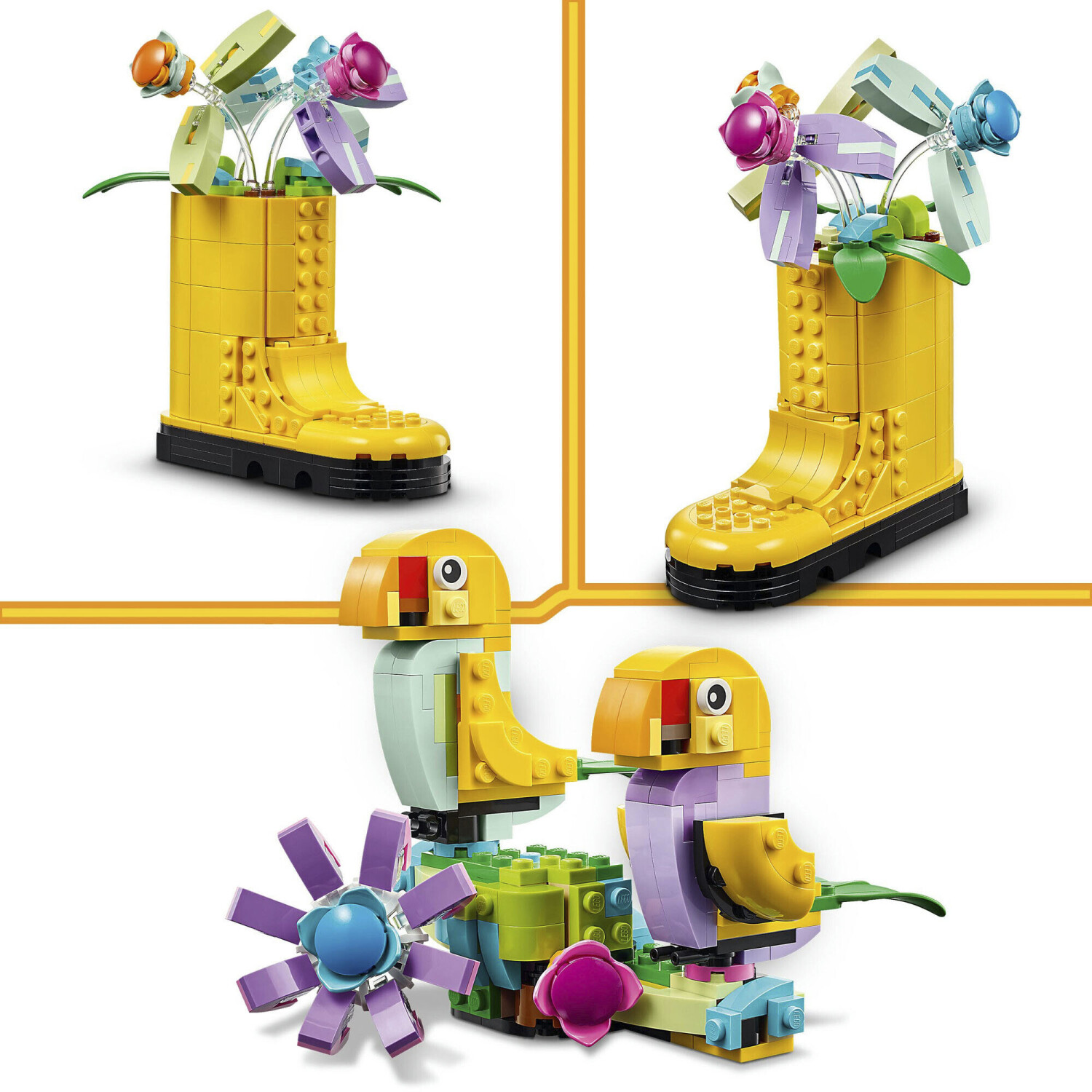 LEGO Creator 3 in 1 - Flowers in Watering Can (31149) a € 21,30 (oggi)