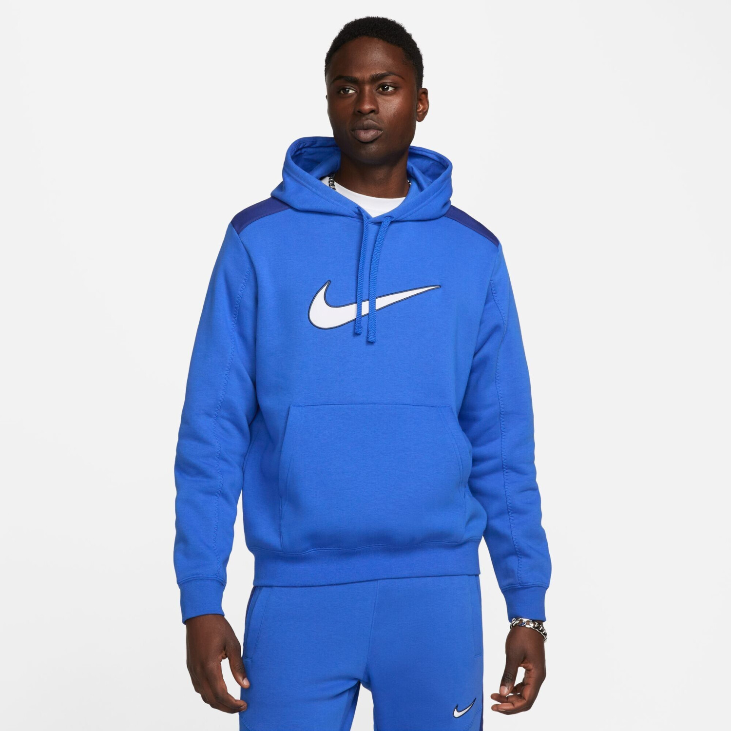 Buy Nike Sportswear Fleece Hoodie FN0247 game royal deep royal blue from 55.90 Today Best Deals on idealo