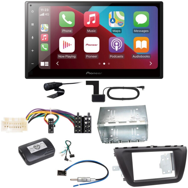 Pioneer SPH-DA160DAB Android Auto CarPlay Einbauset für Suzuki SX4 S-Cross