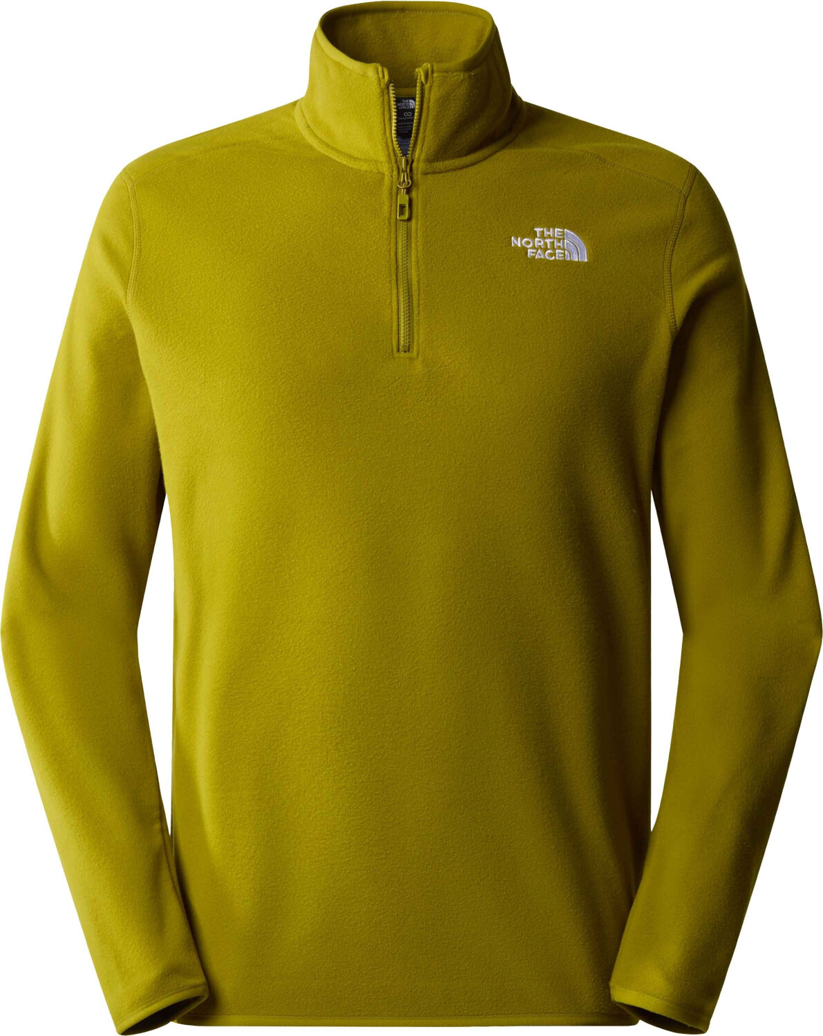 The North Face 100 Glacier 1/4 Zip Fleece sulphur moss
