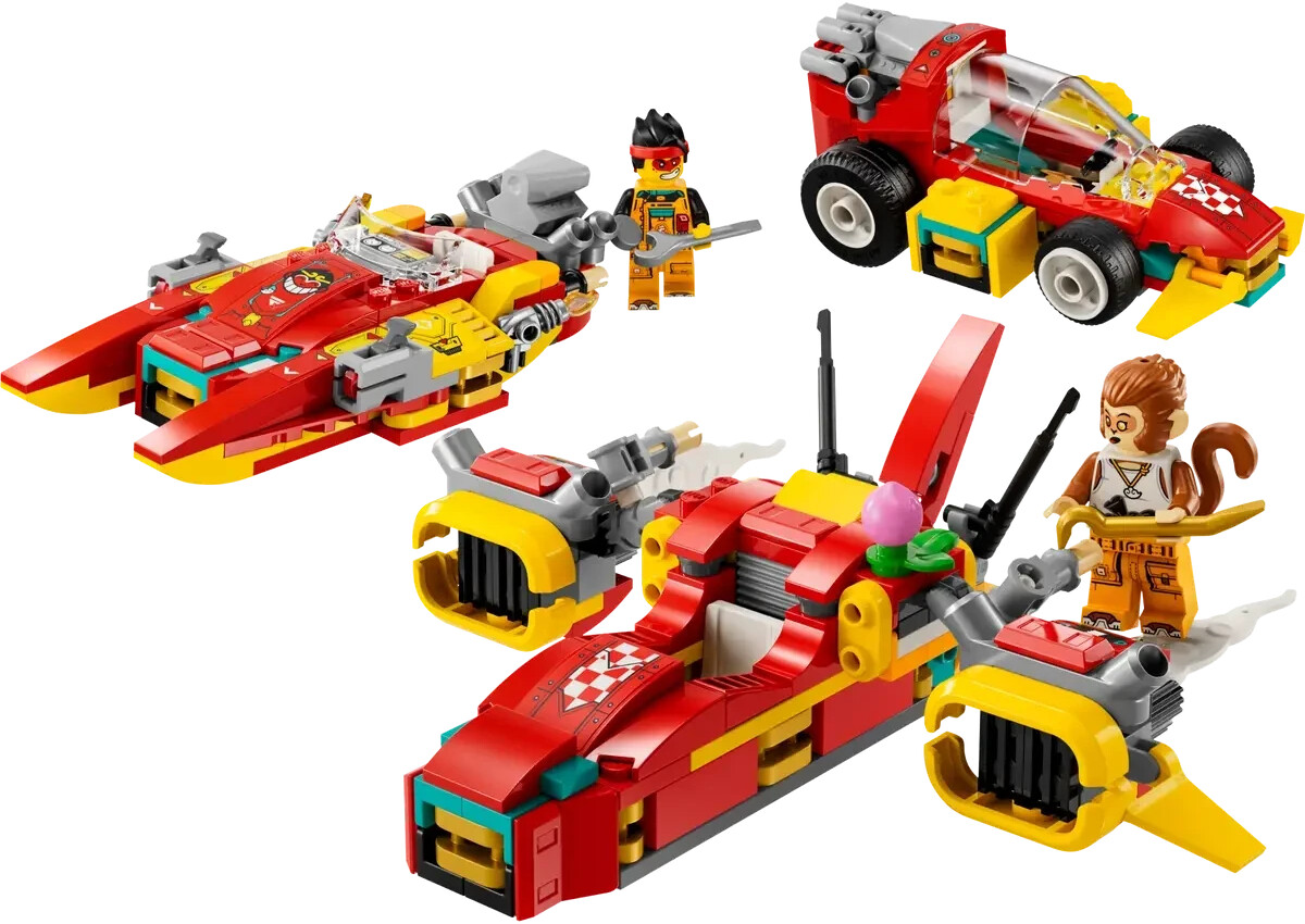 LEGO Monkie Kids - Les véhicules créatifs (80050)