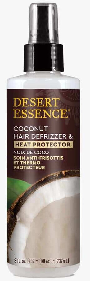 Desert Essence, Coconut Hair Defrizzer & Heat, 237ml 