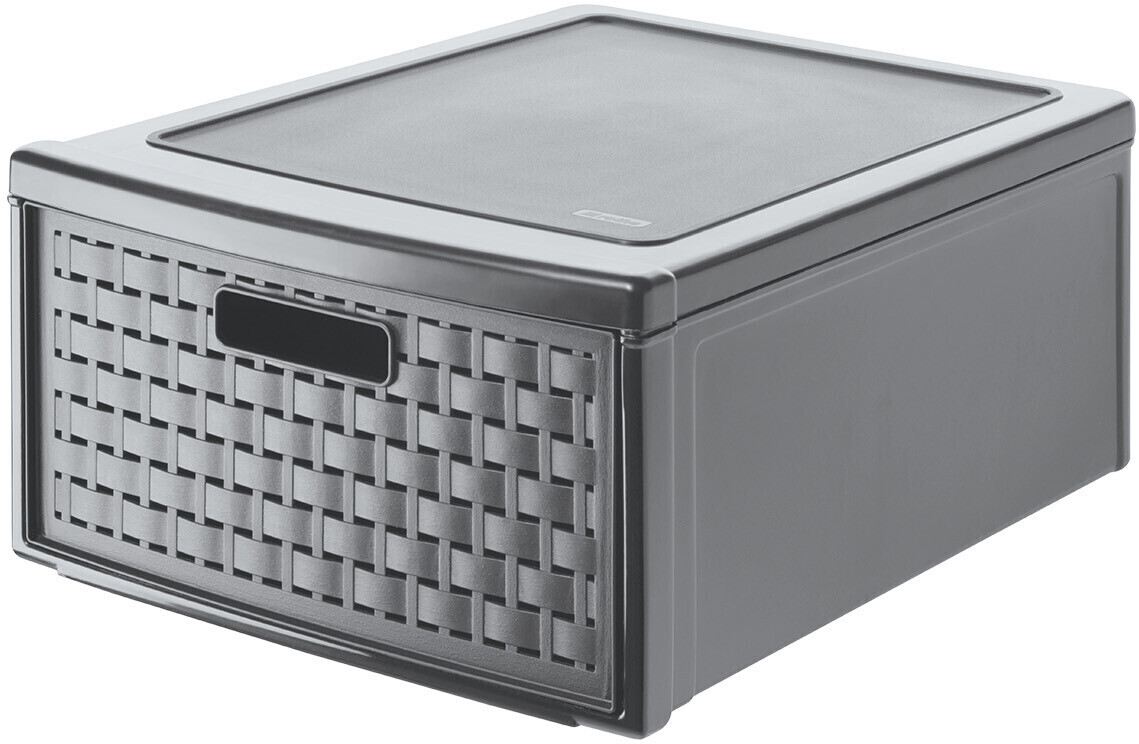 Rotho Country Drawer Box 19,2L Anthracite
