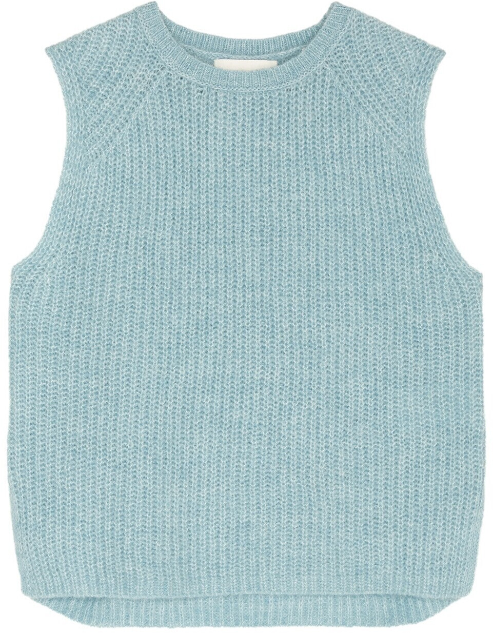 Ärmelloser Strickpullover Für Baby-Mädchen – Mit Pastellfarbener Stickerei, Perfekt Für Halbe Geburtstage