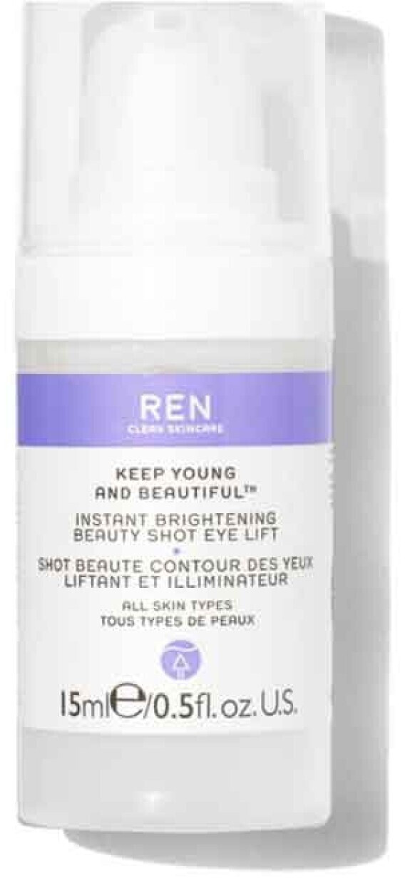 Photos - Other Cosmetics REN Instant Brightening Beauty Shot Eye Lift  (15ml)