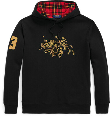 Polo Ralph Lauren Lunar New Year hoodie with pony black (656817)