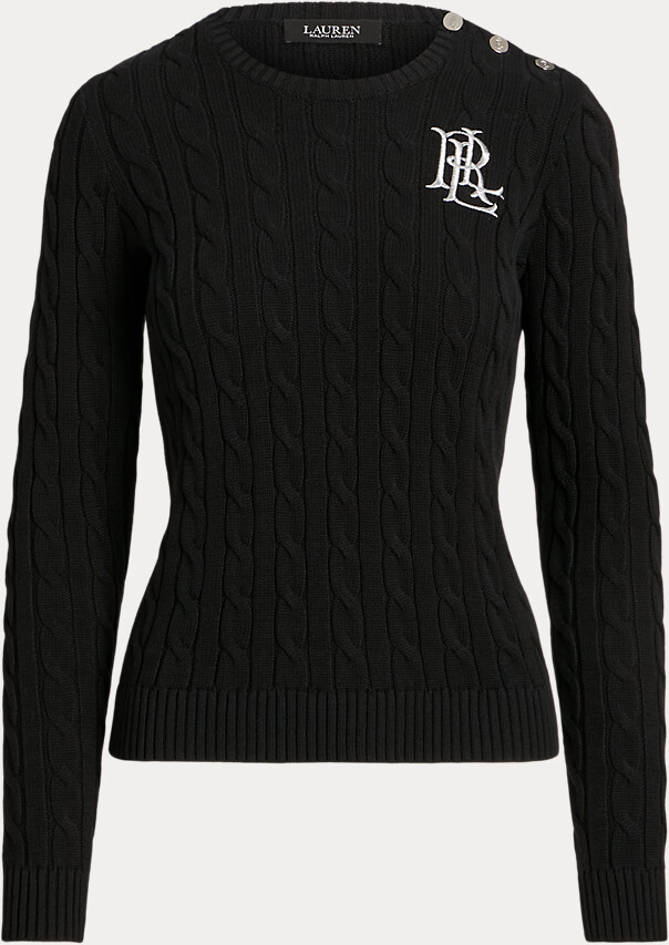 Ralph Lauren Baumwollpullover mit Zopfmuster black (658618) ab 113,00 € |  Preisvergleich bei idealo.de