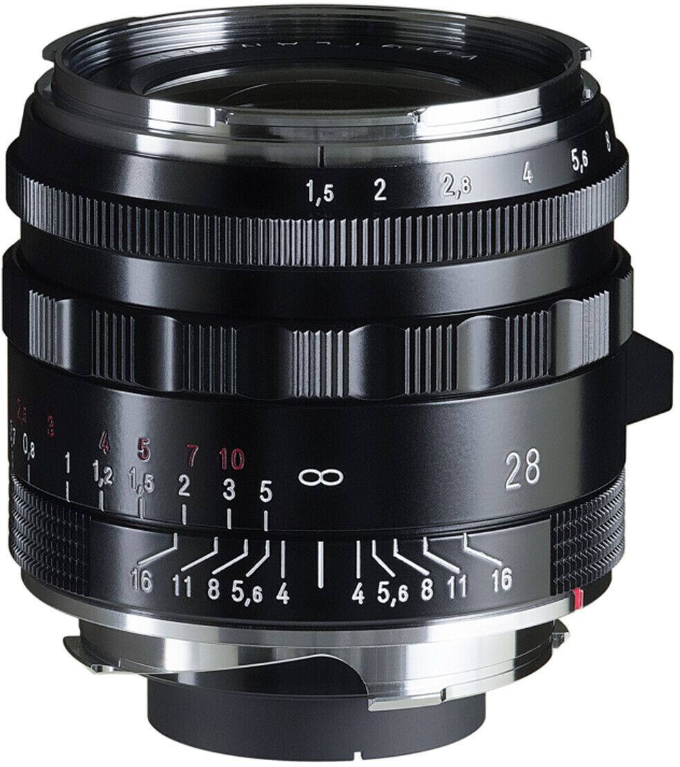 Voigtländer Nokton f1.5 28mm Type II VM noir