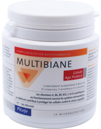 PiLeJe Multibiane Age Protect (120 gélules)