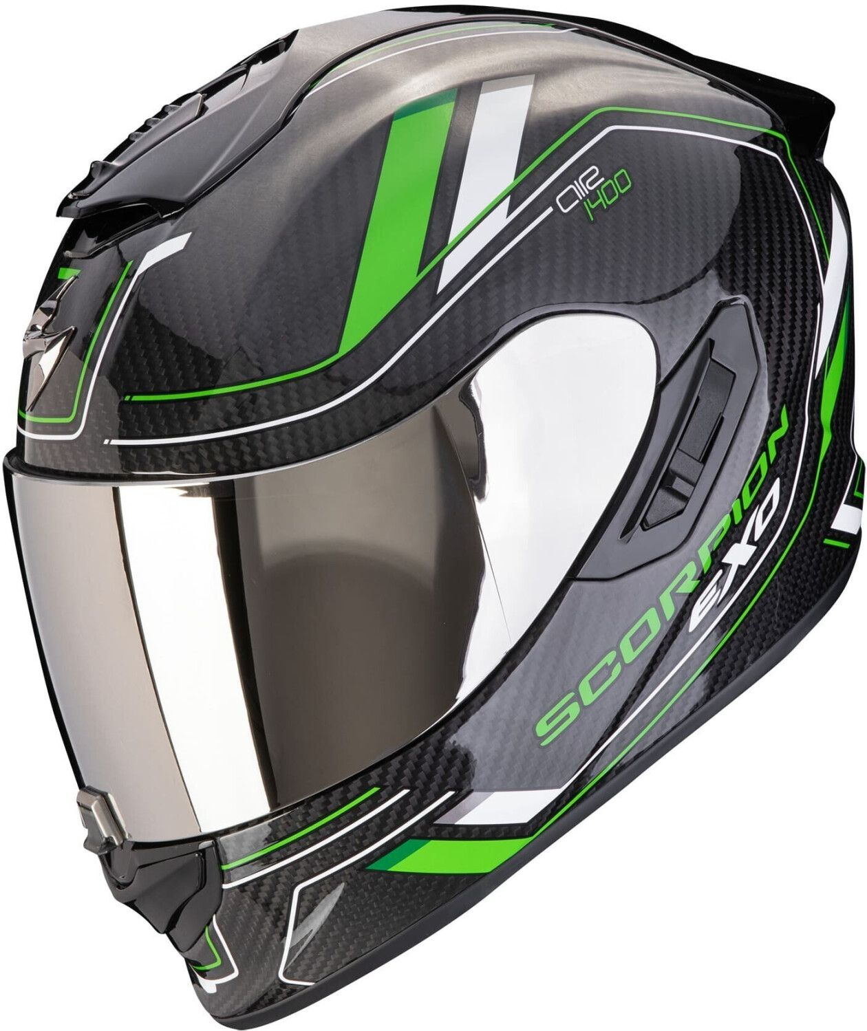 Scorpion Exo 1400 Evo 2 Air Carbon Mirage black/green