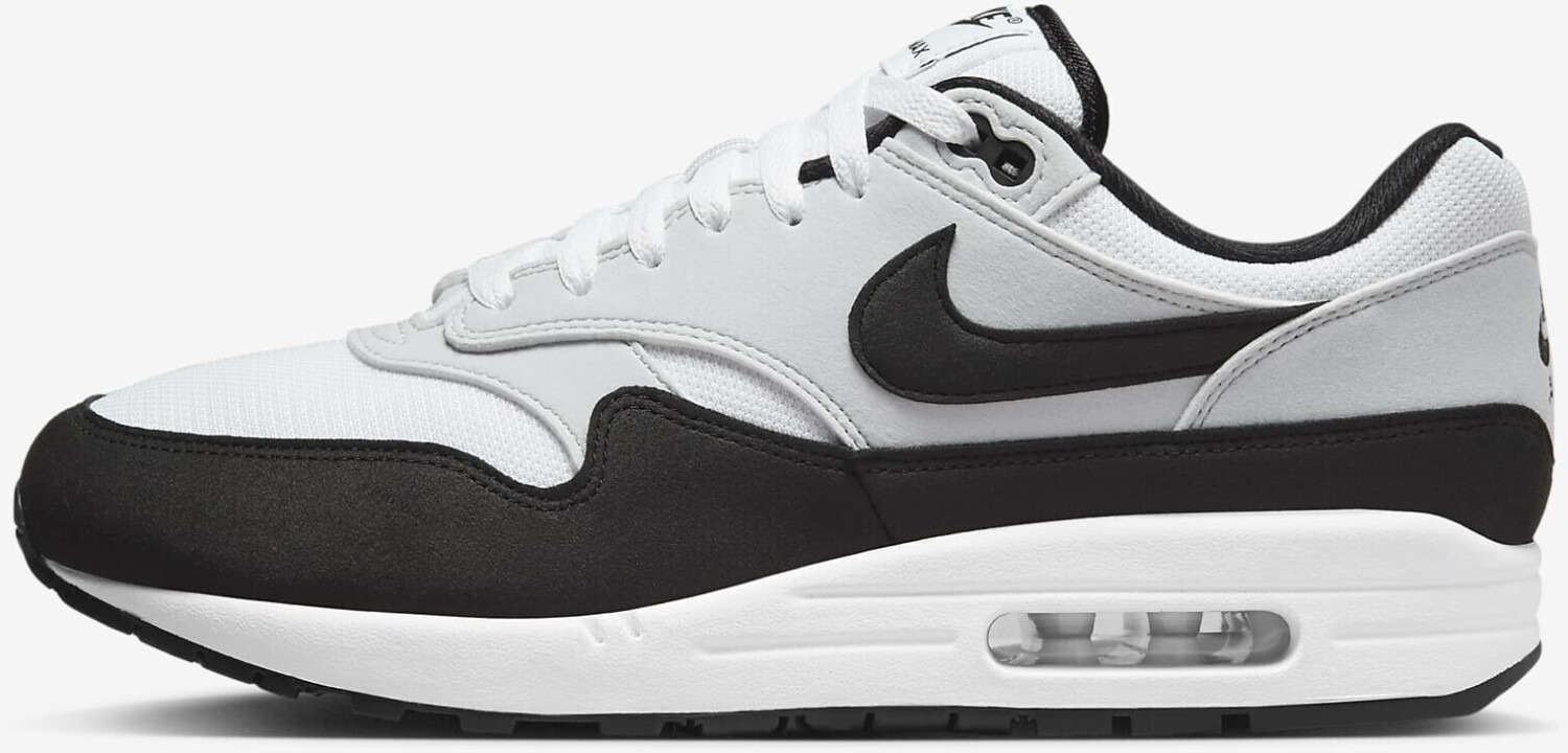 Black and white nike max sales