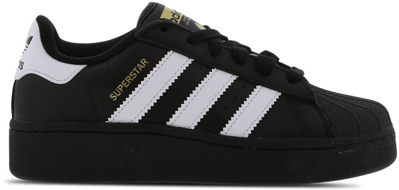 Superstar metallic kinderen zwart on sale