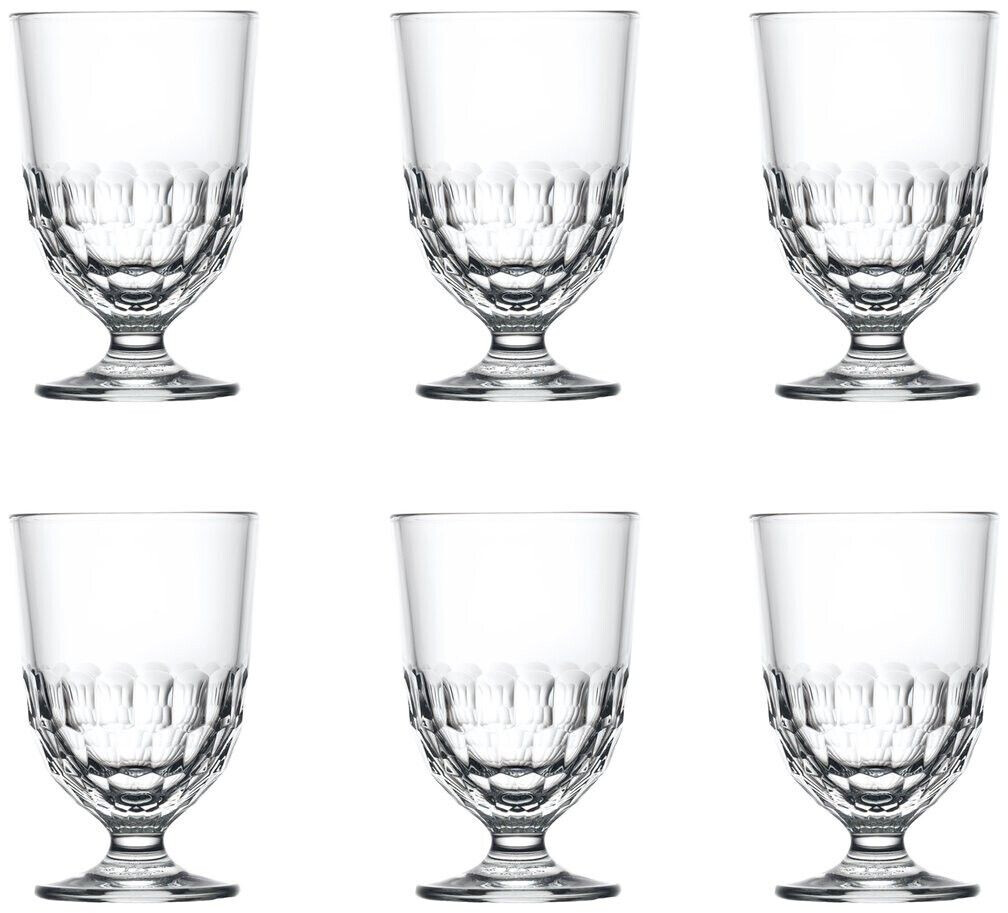La Rochère Artois water glass 22 cl pack of 6 clear