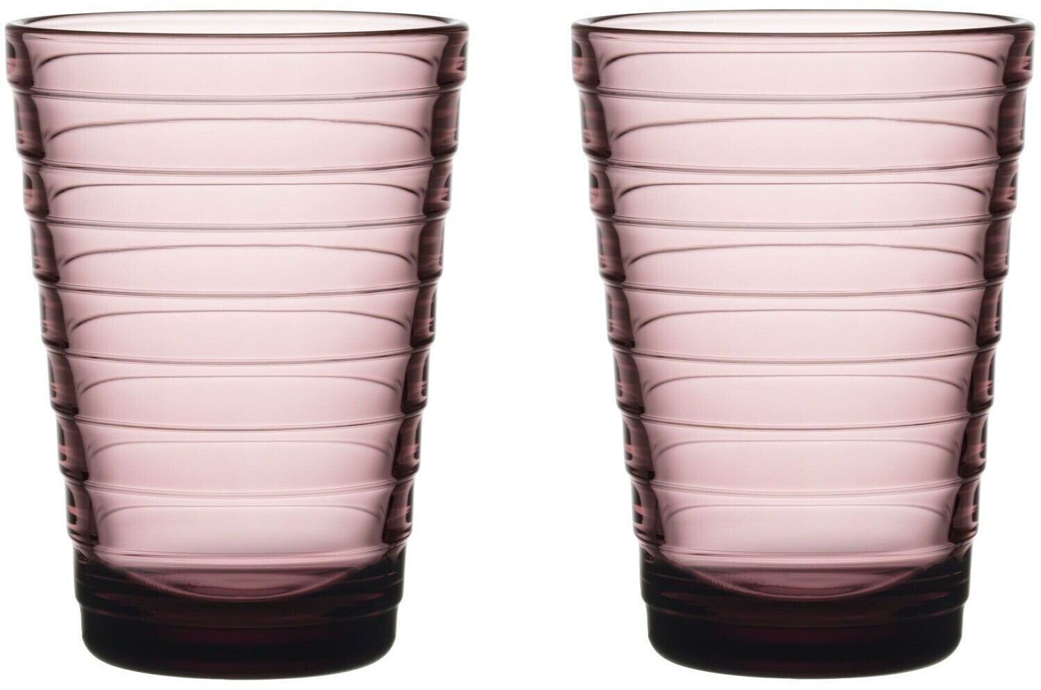 iittala Aino Aalto water glass 33cl in a pack of 2 heather