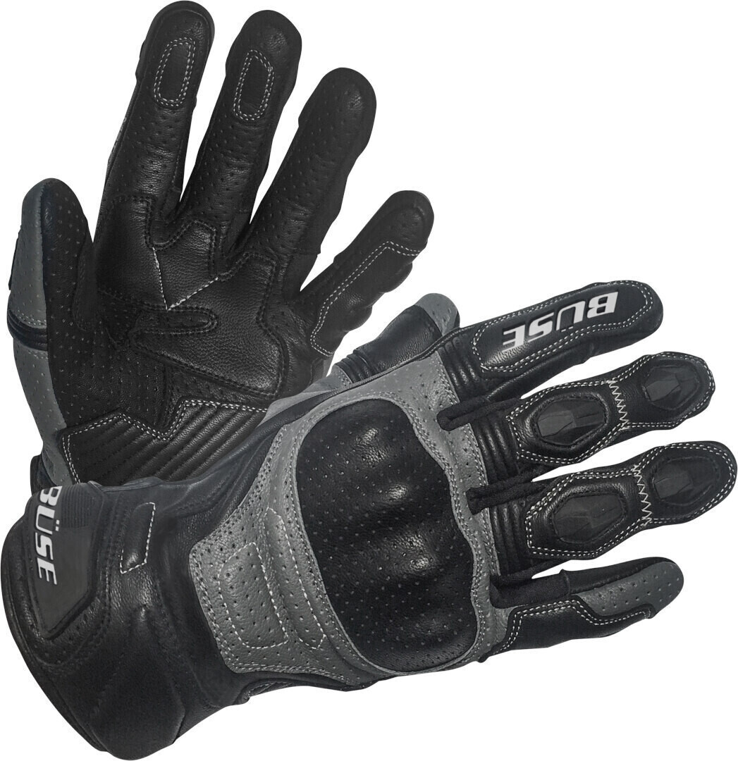 Büse Miles perforated black/grey