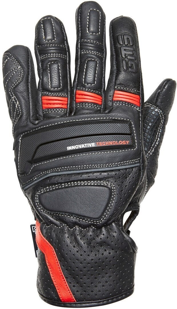 Photos - Motorcycle Gloves GMS GMS Navigator black/red
