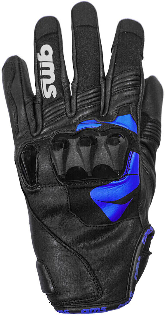 Photos - Motorcycle Gloves GMS GMS Curve black/blue