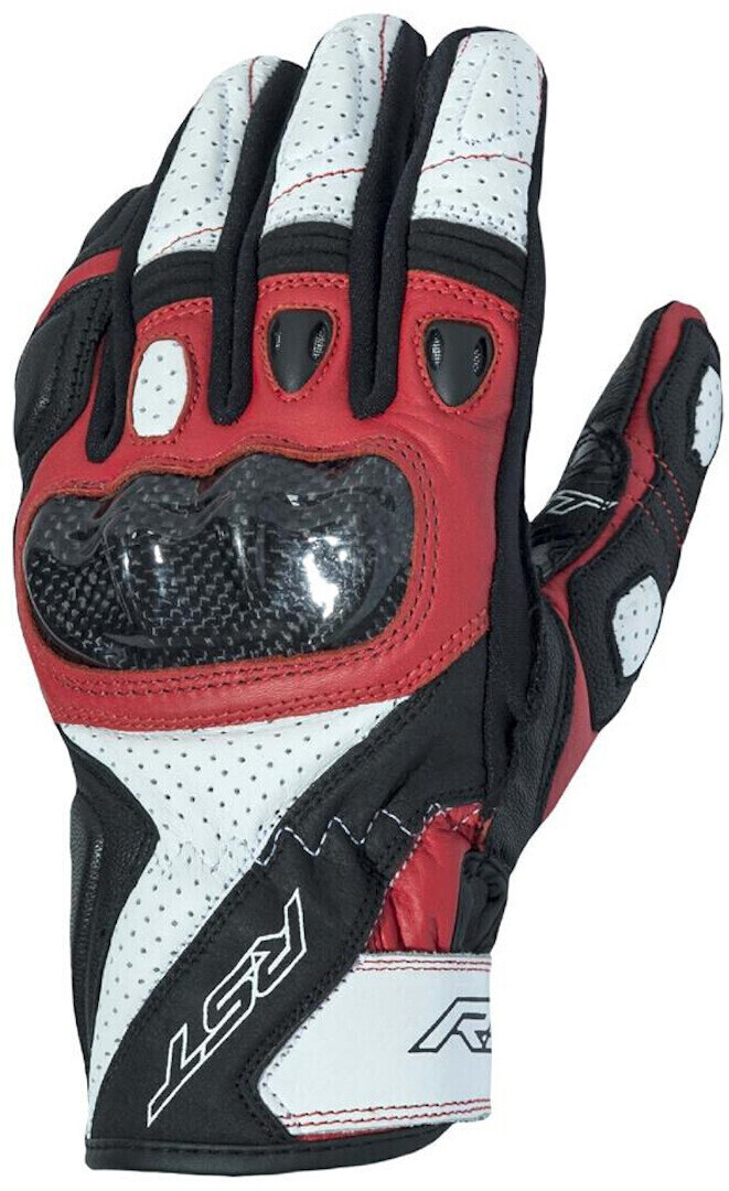 Photos - Motorcycle Gloves RST Moto RST Stunt III black/white/red