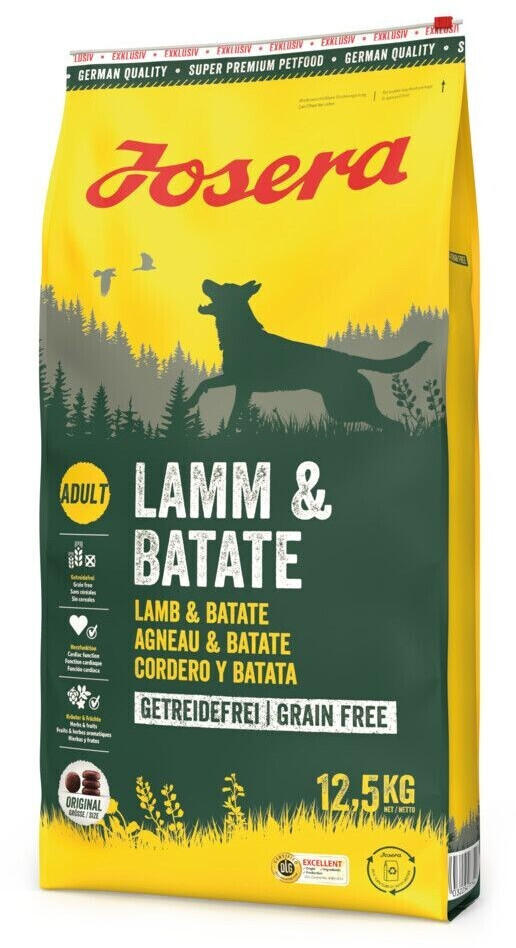Josera Adult dog Lamb & Batate dry food 12,5kg