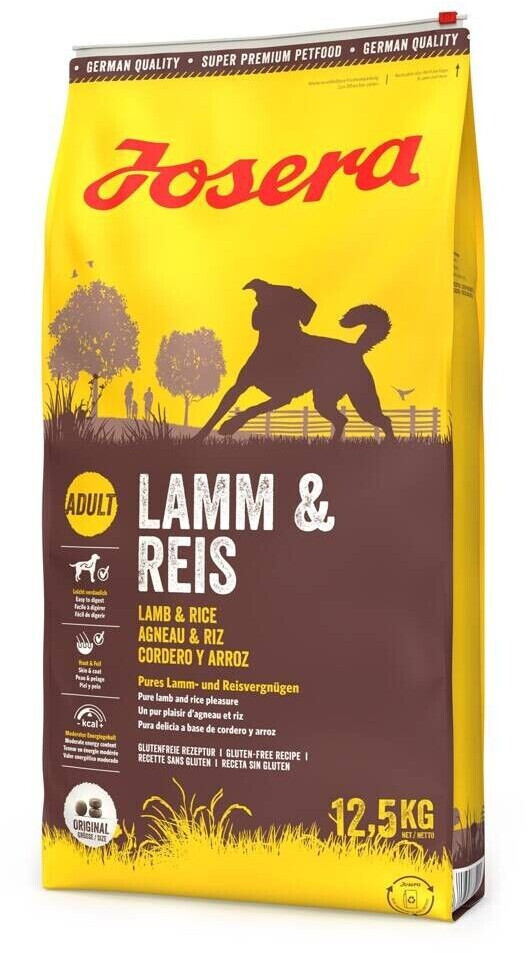 Josera Lamb & Rice dry dog food 12,5kg