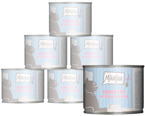 MjAMjAM Pâtée pour chat 6x185g MjAMjAM Pâtée pour chat 6x185g