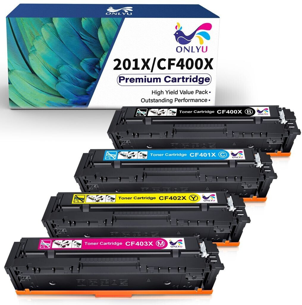 ONLYU ersetzt HP 201X 4er Pack ab 46,50 € | Preisvergleich bei idealo.de