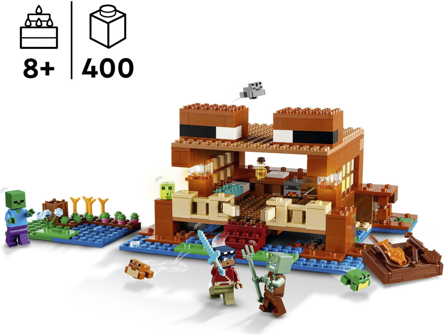 La maison de la grenouille 21256 | Minecraft® | Boutique LEGO® officielle FR