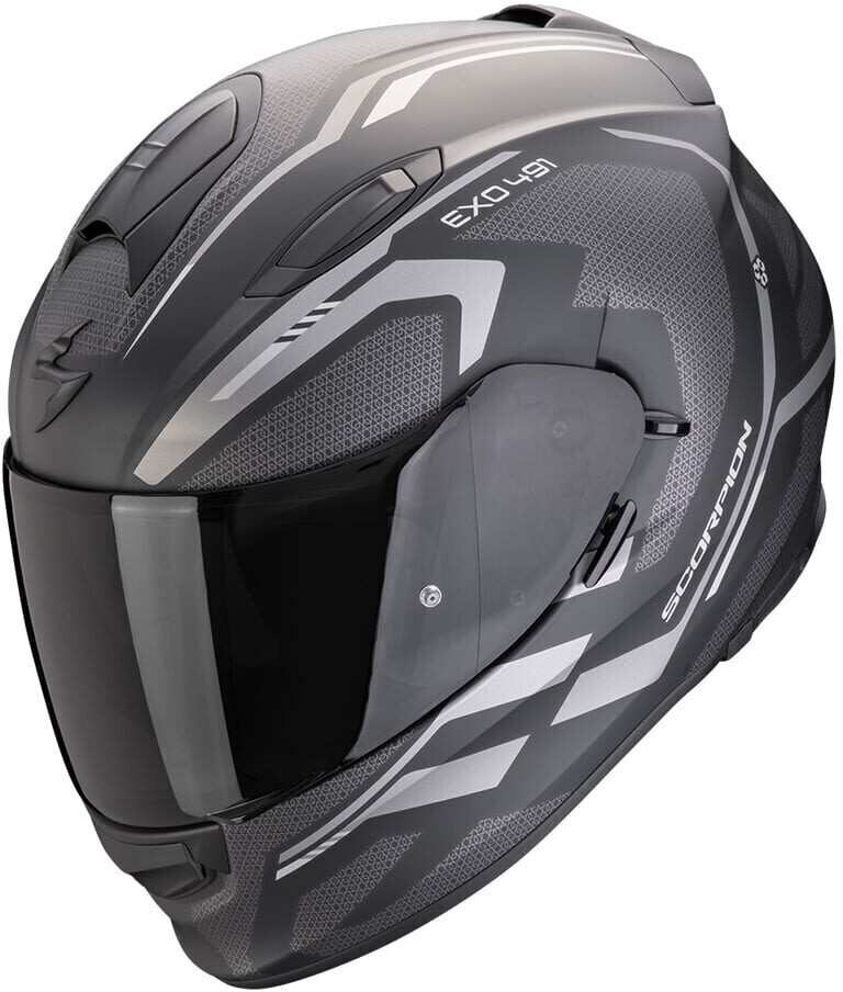 Scorpion Exo-491 Kripta mat noir/argent