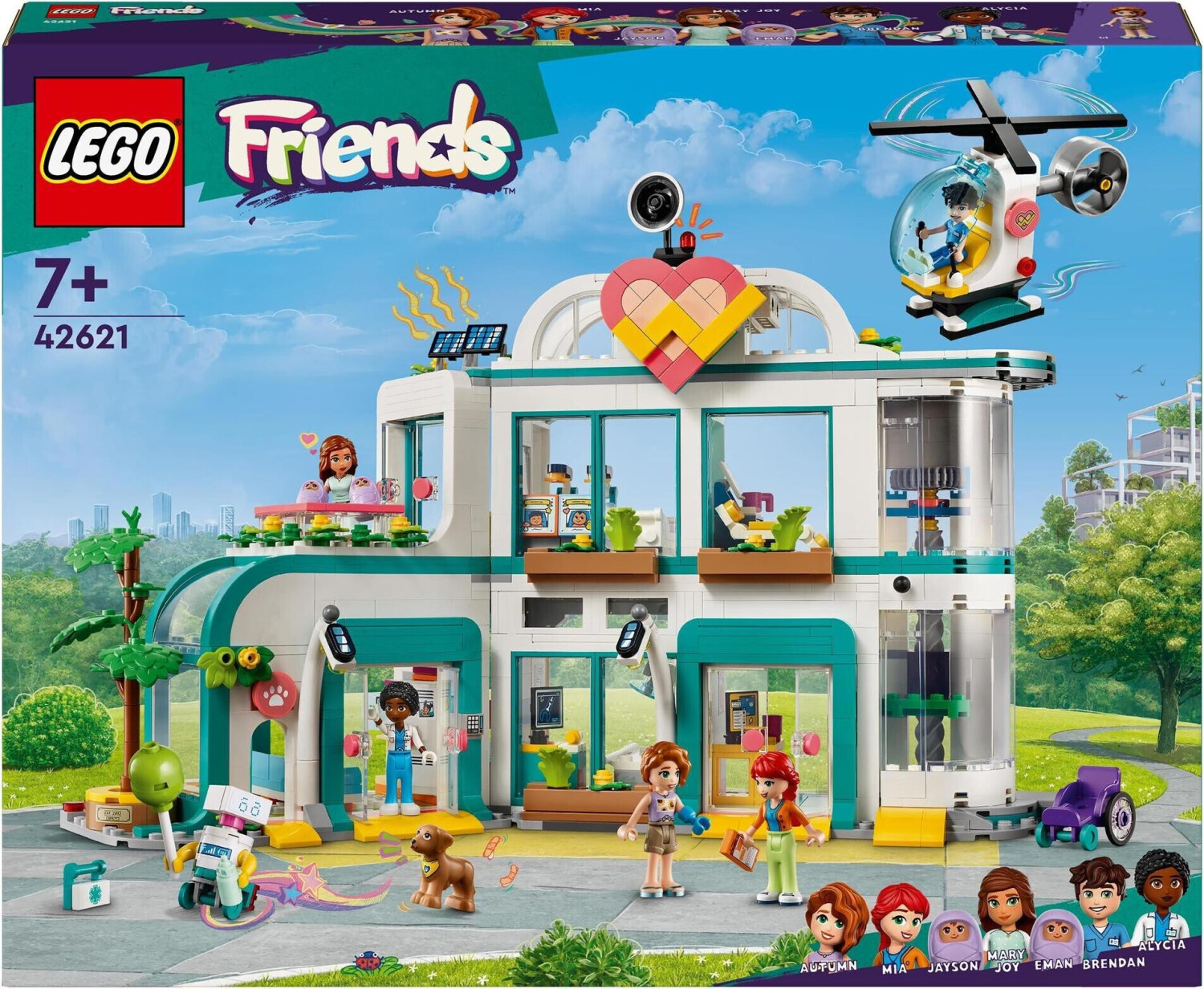 Lego friends sales heartlake hospital argos