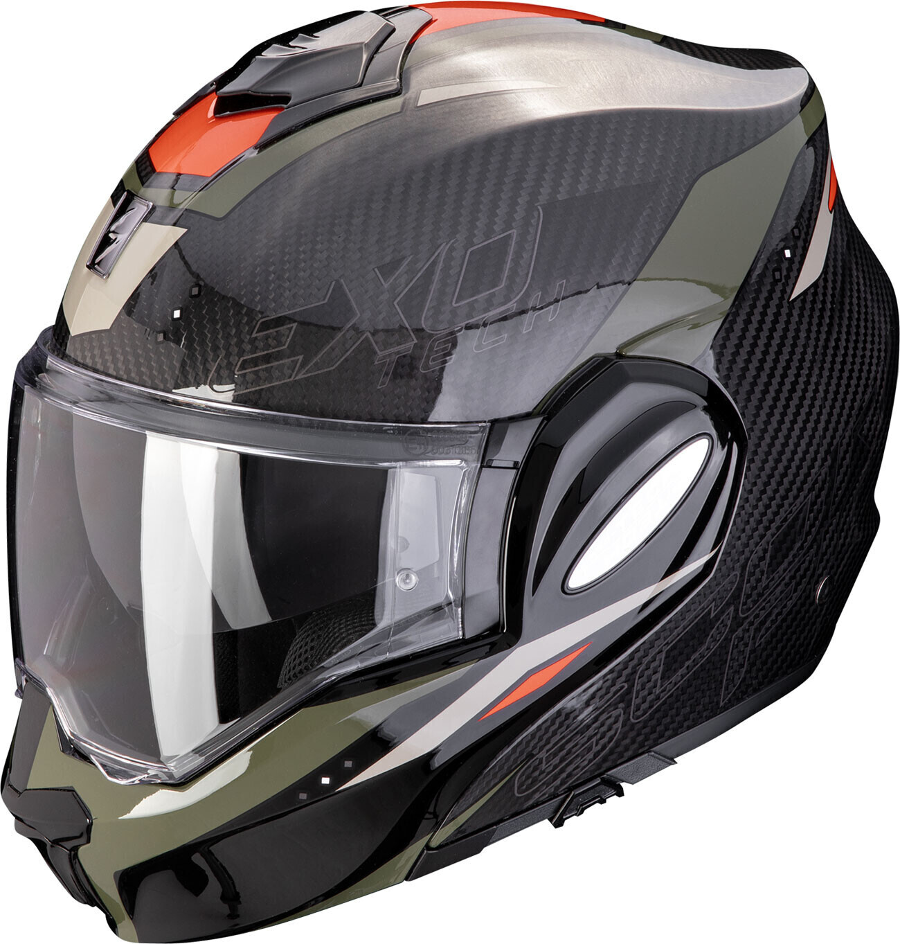 Scorpion Exo-Tech Evo Carbon noir/vert