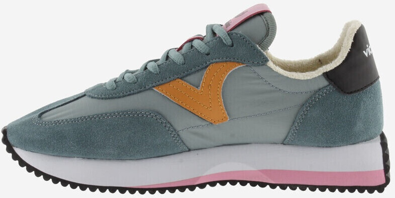 victoria Cosmos (Soft Nylon Soft & Spilt Leather) jade