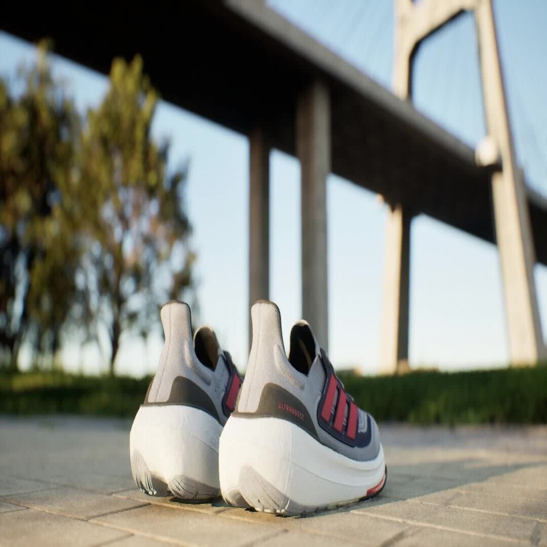 Adidas ultra boost grey red hot sale